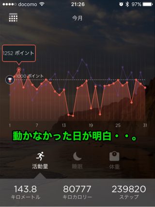 購入から3ヶ月。Misfit Ray その後。