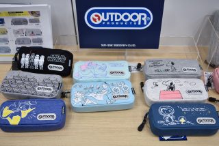 トイ・ストーリー、スター・ウォーズ、スヌーピー、ドナルドダックの新柄ペンシルケース!しかも、OUTDOOR PRODUCTS!これ欲しい!