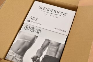 健康診断前の腹回り対策。「スレンダートーン」を「SIXPAD」と比較レビューします!