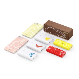 Anker から ポケモンデザインの8 製品が販売される!”SoundCore ピカチュウ”も!