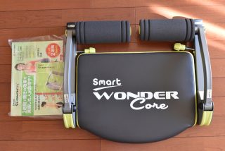 ワンダーコア スマート。TVを見ながら気軽に運動できるサイズ感のマシン!これはいいね!