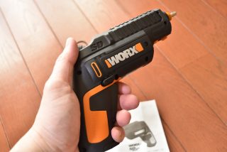 ピストル型電動ドライバー『ワークスSD』!男心をくすぐるギミックがたまらん!