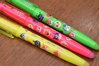 アンパンマンのフリクションが届いた!やっぱり、これはカワイイ!