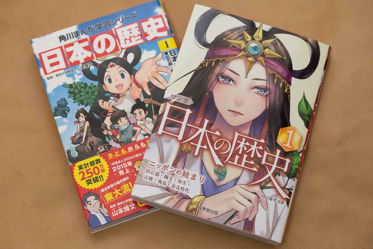 成美堂出版 マンガ 日本の歴史 の全巻セットを購入 注意点と感想 モノ好き ブログ