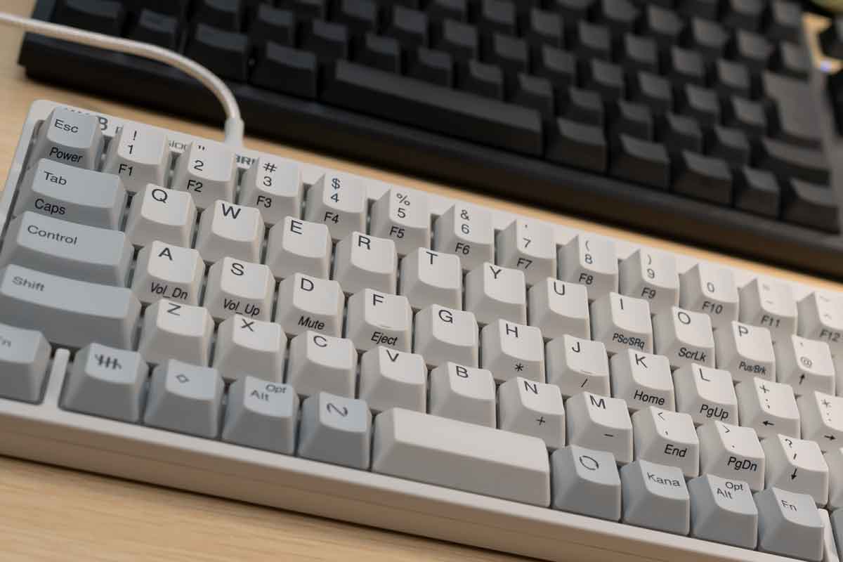 HHKB Professional HYBRID Type-S 日本語配列／墨、無刻印キートップセット