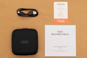 Tribit StormBox Micro セット内容