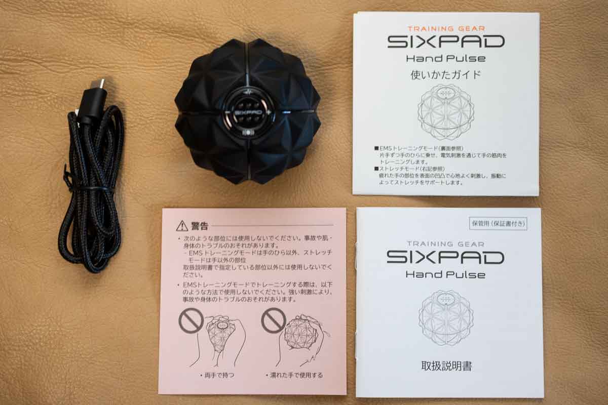 シックスパッド ハンドパルス SIXPAD Hand Pulse トレーニング ボール