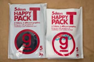 「5days HAPPY PACK T」のパッケージ