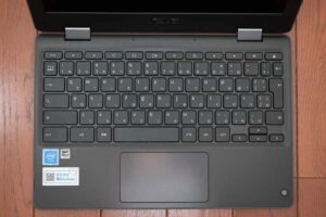 ASUS Chromebook Flip C214MA のキーボード面