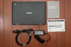 ASUS Chromebook Flip C214MA の同梱物
