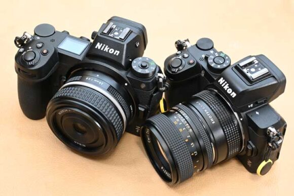 NIKKOR Z 28mm f/2.8（SE）と ヤシカコンタックスマウントのCarl Zeiss レンズとの比較。