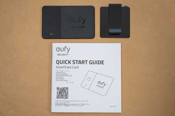 Eufy Security SmartTrack Card のセット内容