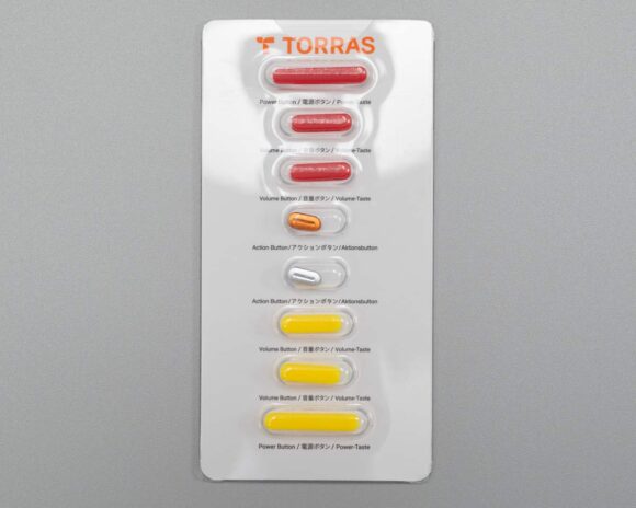 TORRAS iPhone 15 pro用ケース Guardian-Mag の交換用ボタン