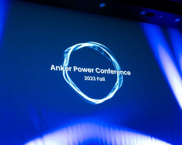 Anker Power Conference 2023 Fall の会場で表示されていたロゴ