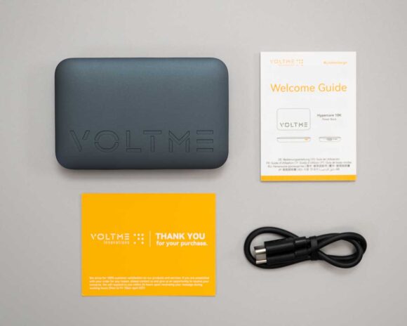 VOLTME Hypercore 10K Power Bank のセット内容