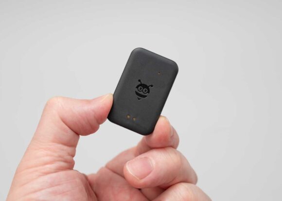 Pebblebee ユニバーサル タグ型の外観表
