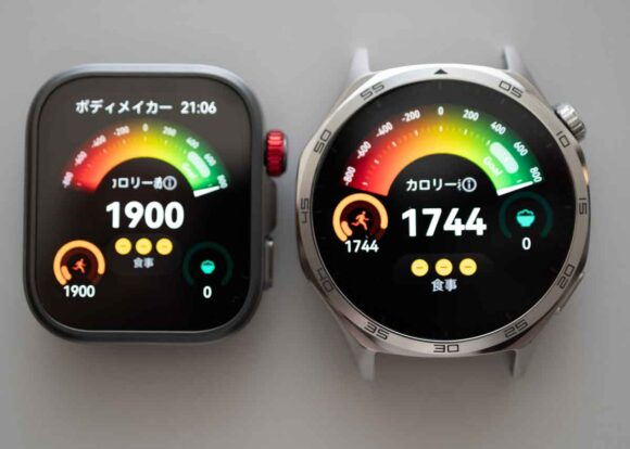ボディメーカー画面の比較