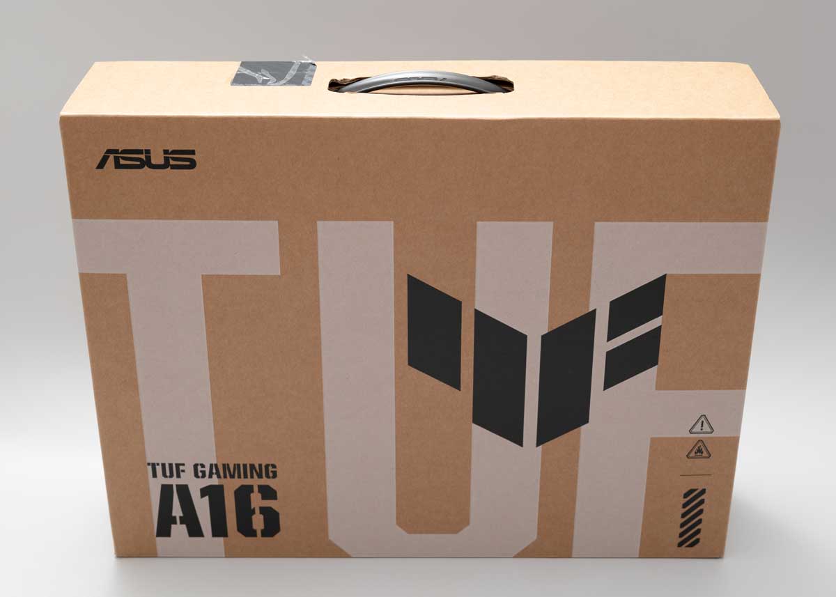 RTX 5060 を搭載したゲーミングノートPC「ASUS TUF Gaming A16 FA608UM