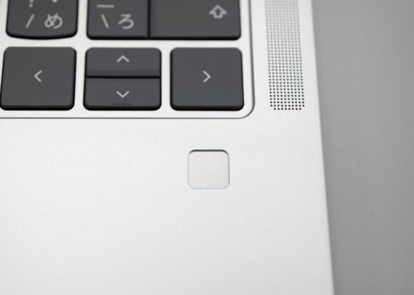 Lenovo Chromebook Plus Gen 10 83MY000CJPの指紋センサー