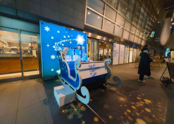 
HP AI Lifestyle Cafe の入り口