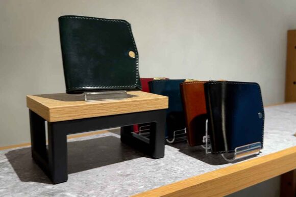 店内ディスプレイされているSAKUシリーズ