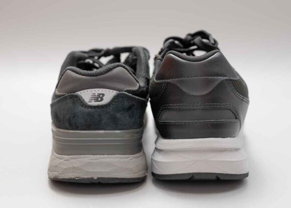 MW880とのかかと部分の比較